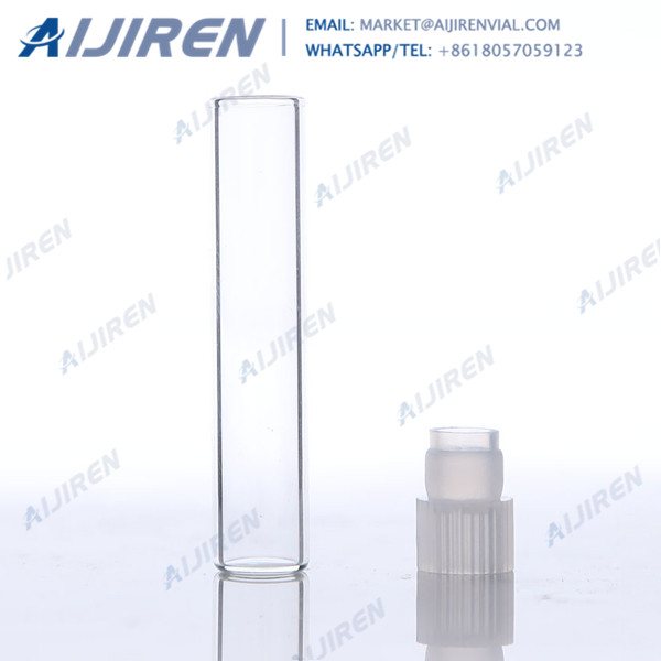 8.2×40.0mm clear shell vials poly cap for coal